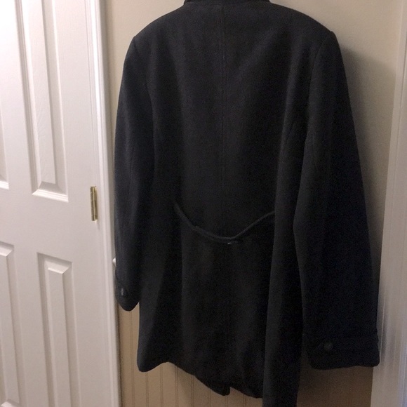 Wool coat- charcoal gray. Sz 10 - Picture 3 of 4
